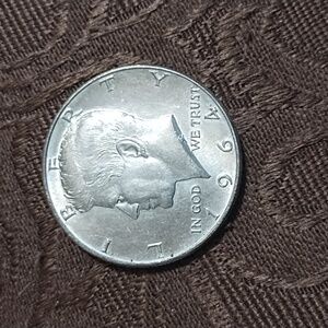 Silver Coin Kennedy Half Dollar